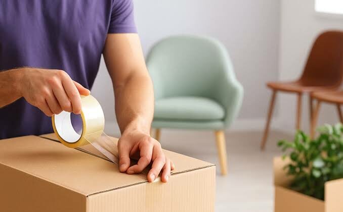 déménagement et cartons